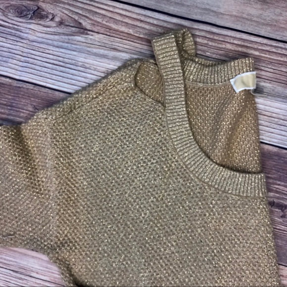 Michael Kors | Medium | Gold | cold-shoulder top - Picture 13 of 13